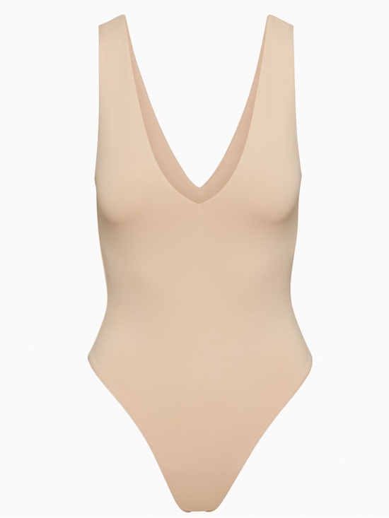 Babaton Tops - Babaton Contour V-Neck Bodysuit Cream XXS